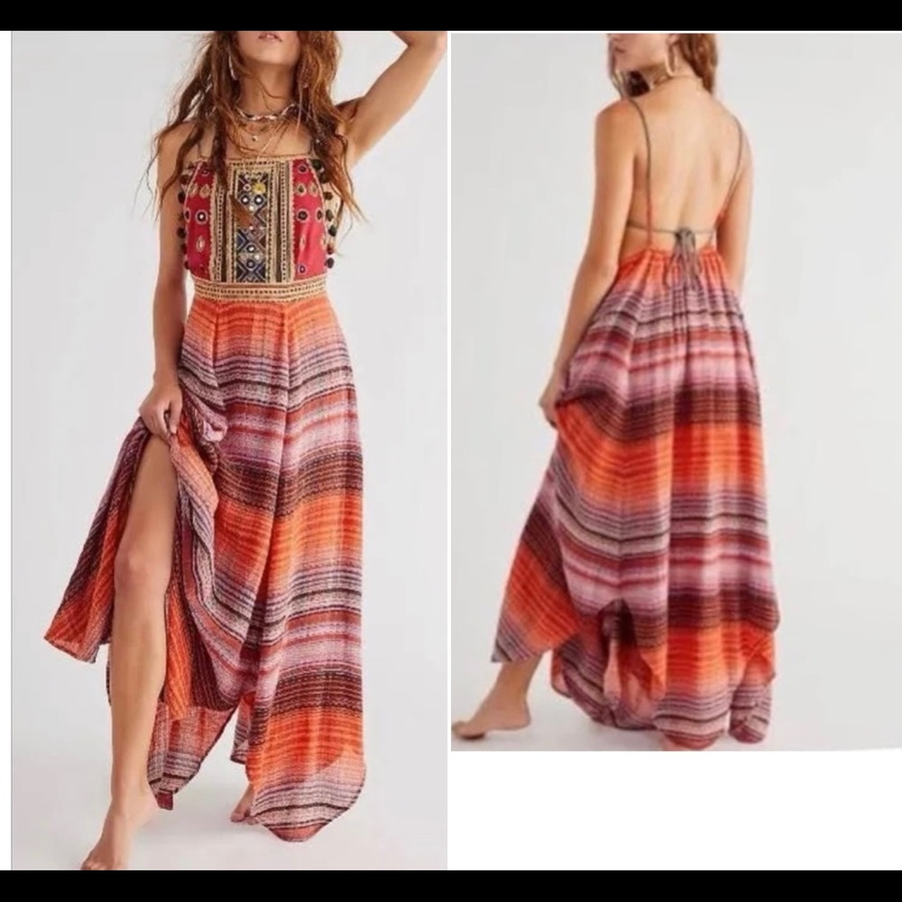 Free people Regina midi dress